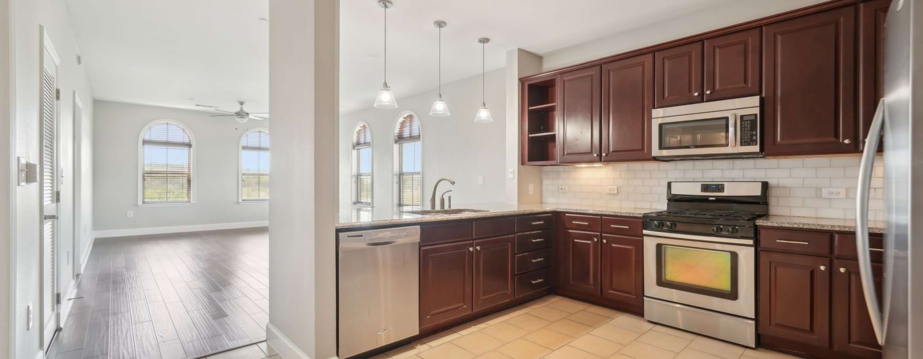 Three-Bedroom Apartments